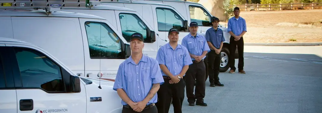 KIC Refrigeration crew ready for Heat Pump Installation jobs across Rancho Palos Verdes