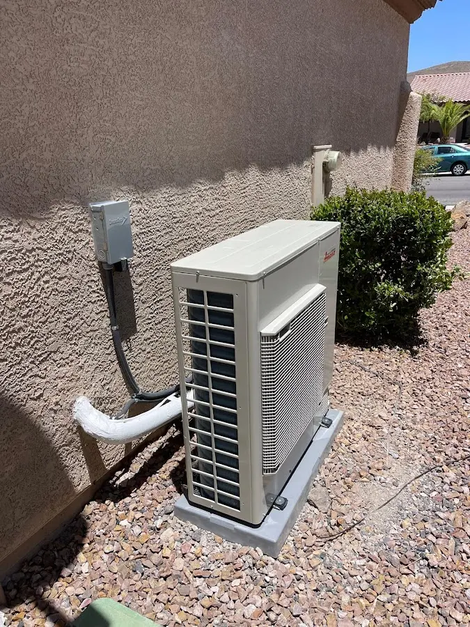 Residential air conditioning condenser unit in Rancho Palos Verdes